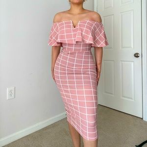 Bodycon Off the Shoulder Dress